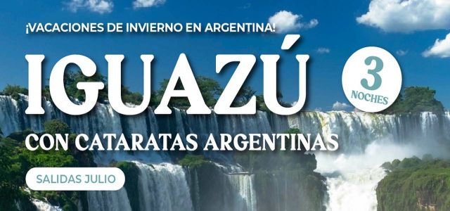 Iguazú y cataratas Argentina