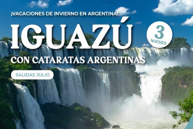 Iguazú y cataratas Argentina